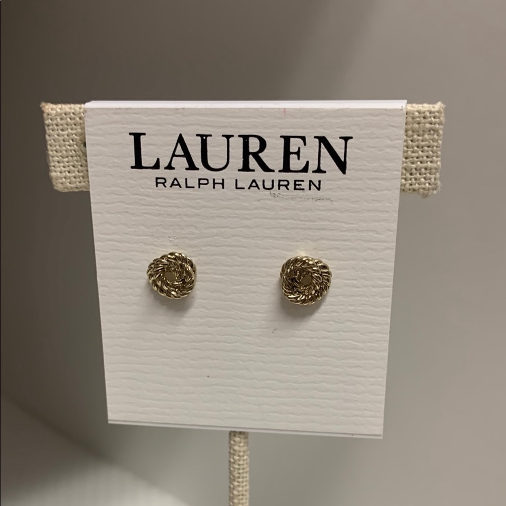 Lauren Ralph Lauren Gold-Tone Stud Earrings